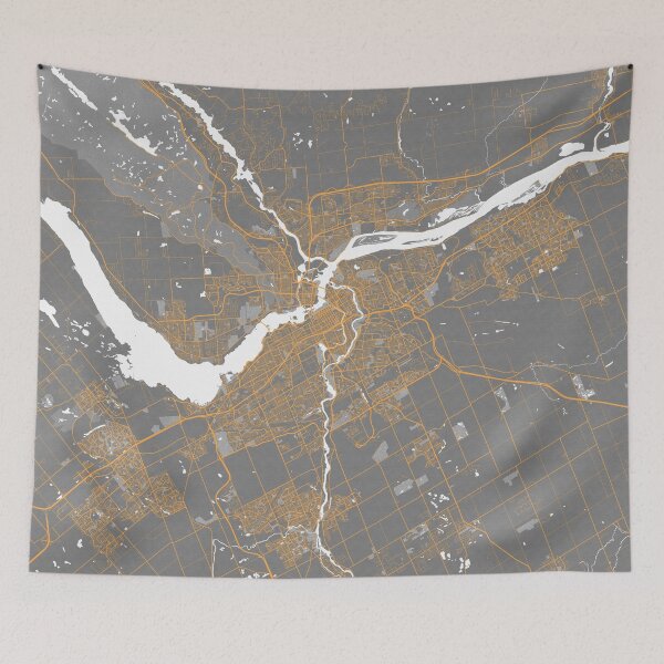 Item preview, Ottawa City Map of Canada - Bauhaus designed and sold by deMAP.