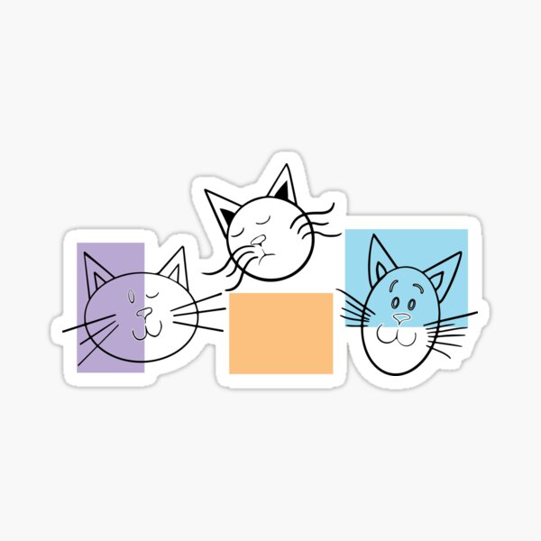 Item preview, Cat Faces designed and sold by Kgadeken.