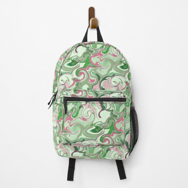 Item preview, Pink and green fluid texture designed and sold by Osting.