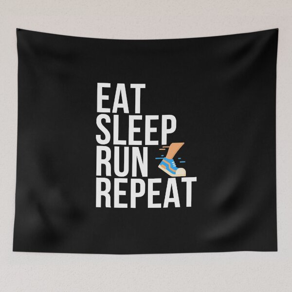 Item preview, Eat Sleep Run Repeat - Ultimate Design for Passionate Runners designed and sold by SuperSeries.