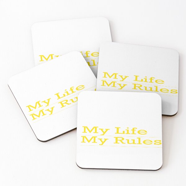 Item preview, my life my rules.... designed and sold by DrmartDesigns.