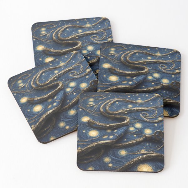 Item preview, Starry Night Pattern - Vincent Van Gogh designed and sold by Uday24.