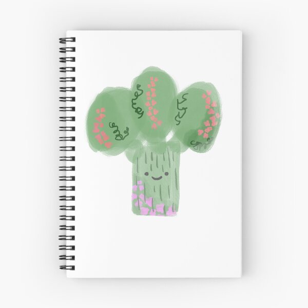 Item preview, Cute floral broccoli  designed and sold by tinasartspace.