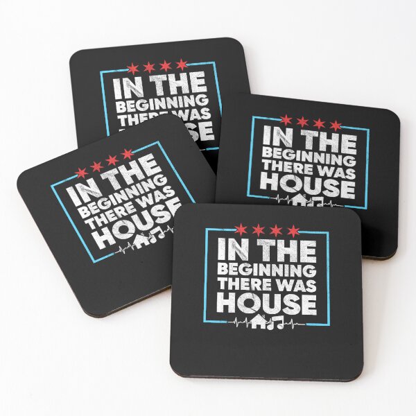 Item preview, In The Beginning There Was House Music DJ designed and sold by mBshirts.