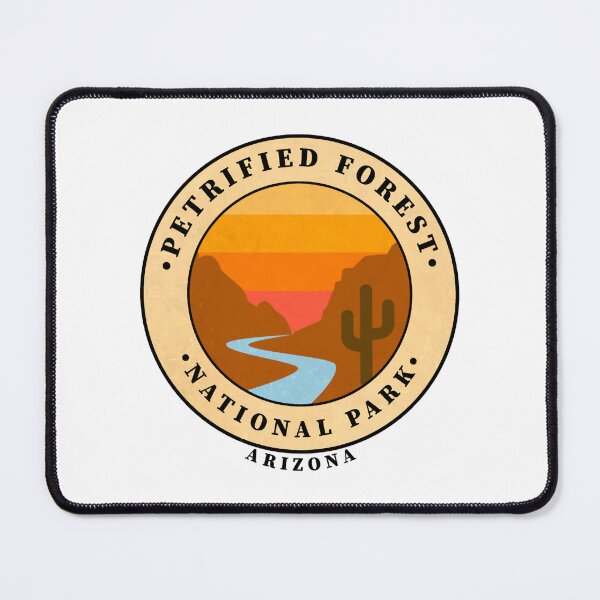 Item preview, Petrified Forest National Park Arizona Vintage Retro Travel Camping, Hiking, Climbing Adventure Moun designed and sold by stefa-niarac.