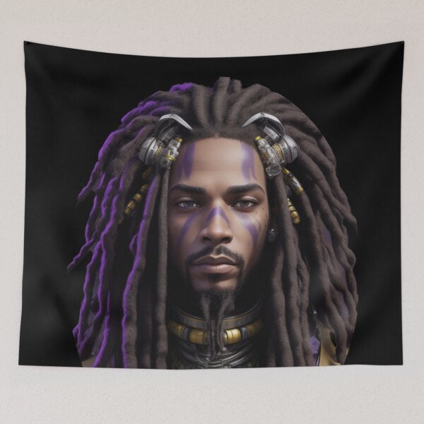 Item preview, Dreadlock future tech male 4 designed and sold by Rothnaric.