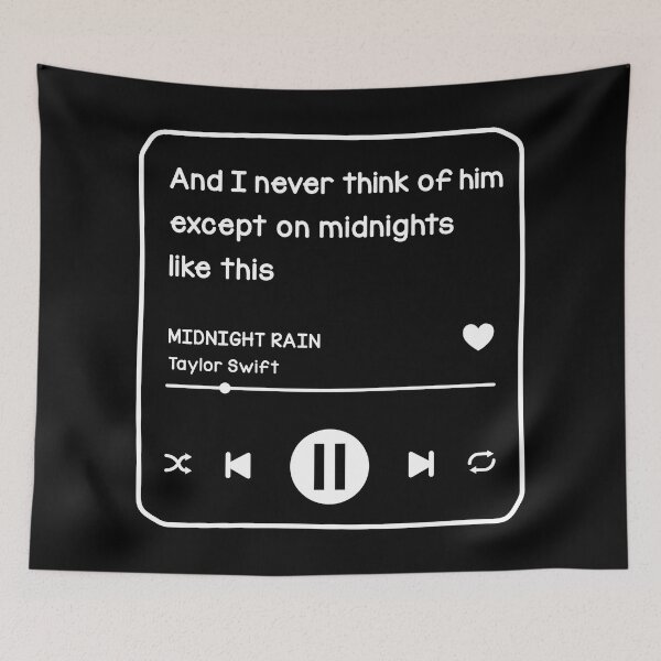 Item preview, Now Playing: Midnight Rain designed and sold by spacedowl.