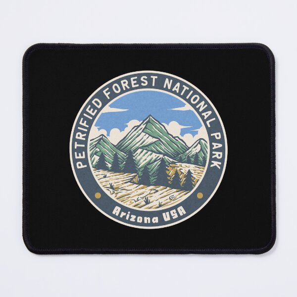 Item preview, Petrified Forest National Park Vintage Mountains designed and sold by stefa-niarac.