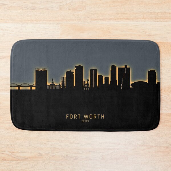 Item preview, Fort Worth Texas Skyline designed and sold by ArtPrints.