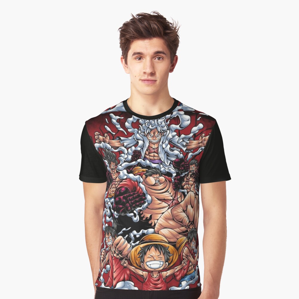 One Piece 1044 Luffy Gear 5 Anime Manga T-Shirts 3D sold by DiannMoor-  allen mbahm bba cpc, SKU 12116893
