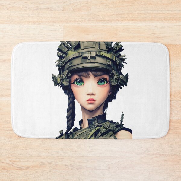 Item preview,  gun girl anime military costume Phone Cases designed and sold by fowzi shokri.