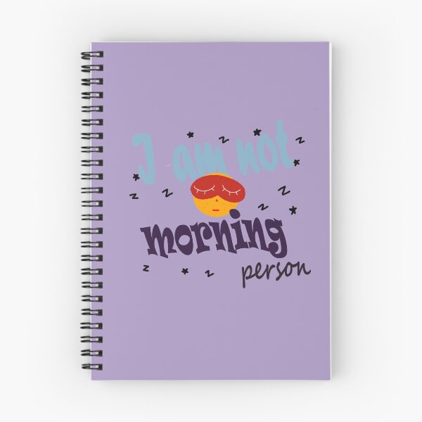 Item preview, I am not morning person, lazy boy  designed and sold by MUMYNGO.