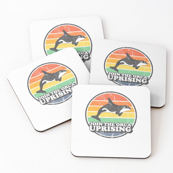 Item preview, Join The Orca Uprising Retro Sunset designed and sold by mBshirts.