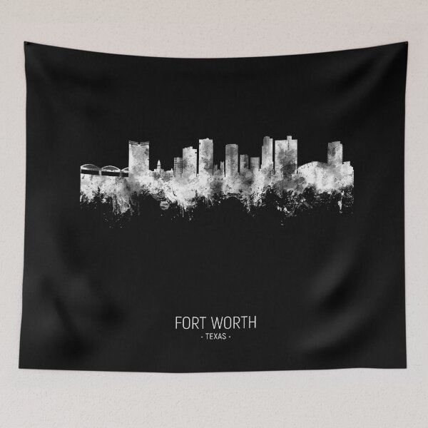 Item preview, Fort Worth Texas Skyline designed and sold by ArtPrints.