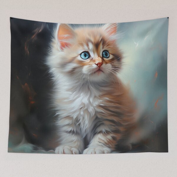 Item preview, Cute Ginger Kitten 1 designed and sold by Art by Lilia.