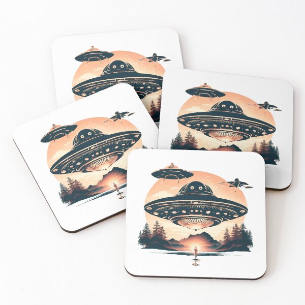 Item preview, UFO, flying, alien, extraterrestrial designed and sold by Chemikal1993.