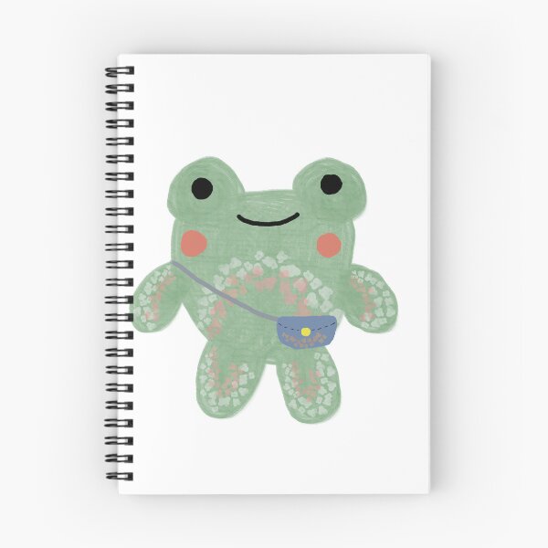 Item preview, Cute floral frog designed and sold by tinasartspace.