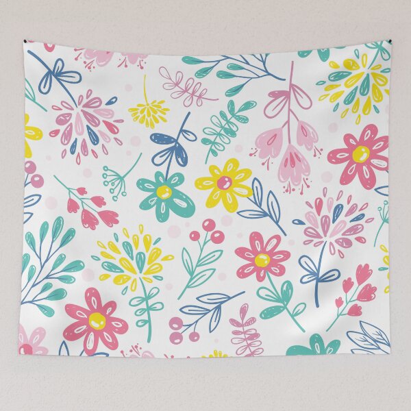 Item preview, Whimsical Flora: Colourful Flower Prints And Patterns designed and sold by Sandydesign.