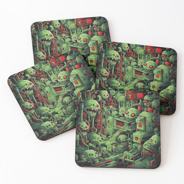 Item preview, (Non Pattern) Funny horror background photo featuring monster designed and sold by AlienSkinEyes.