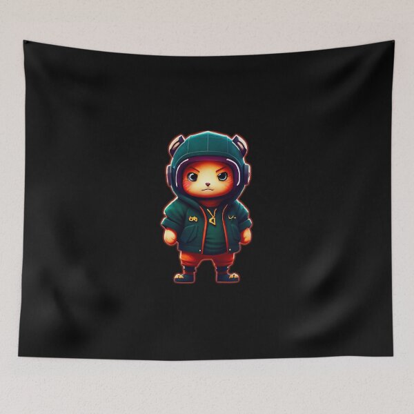 Item preview, Hooded Cat Anthropomorphic Art designed and sold by DovieDeckow.