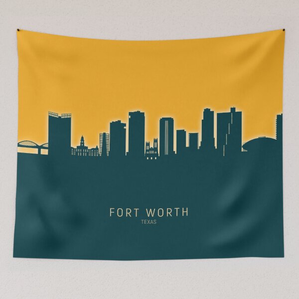 Item preview, Fort Worth Texas Skyline designed and sold by ArtPrints.