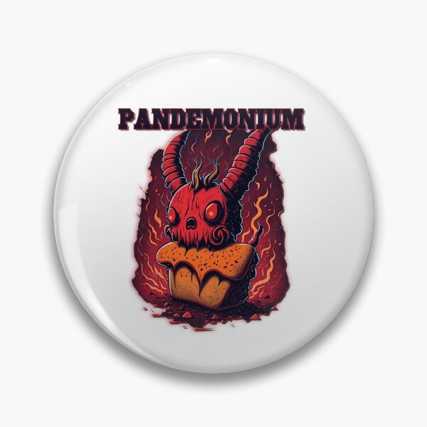 Item preview, Pandemonium, demon, red, hell, bread designed and sold by Chemikal1993.