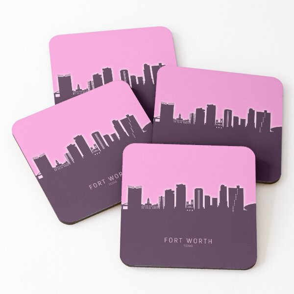 Artikelvorschau, Skyline von Fort Worth, Texas entworfen und verkauft von ArtPrints.