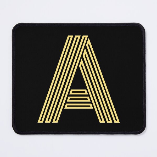 Item preview, Letter A Geometric Lines designed and sold by Jeallan Designs.