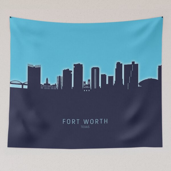 Item preview, Fort Worth Texas Skyline designed and sold by ArtPrints.