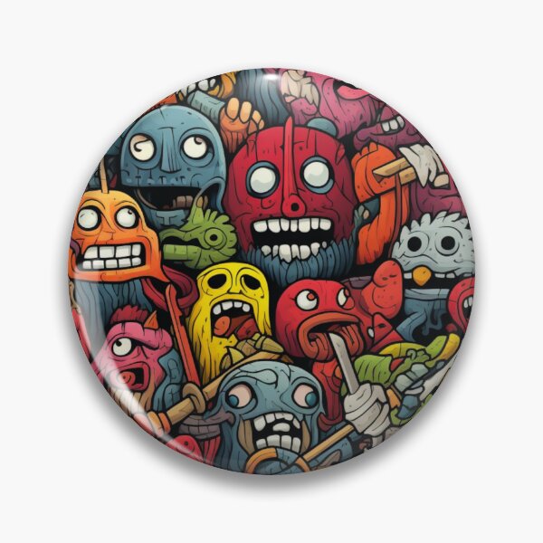 Item preview, (Non Pattern) Funny horror background photo featuring monster designed and sold by AlienSkinEyes.
