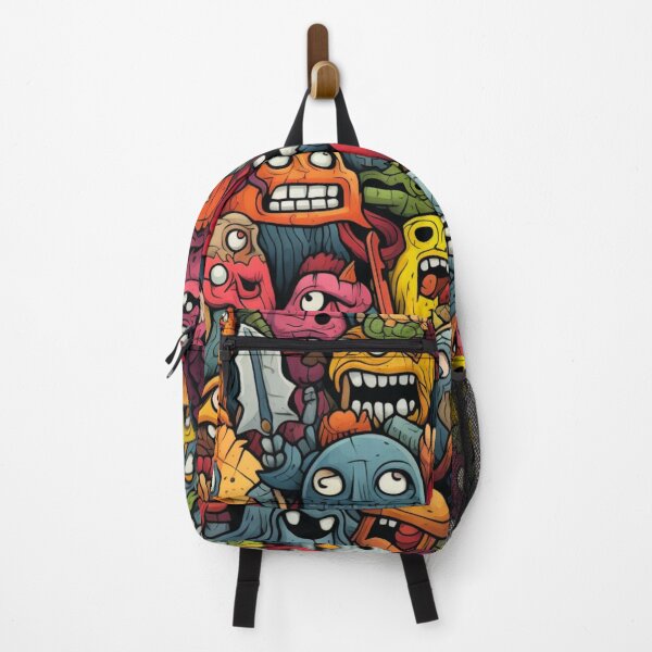 Item preview, (Non Pattern) Funny horror background photo featuring monster designed and sold by AlienSkinEyes.