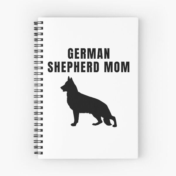 Item preview, German Shepherd Mom Black Text Silhouette  designed and sold by GSDDESIGNMERCH.
