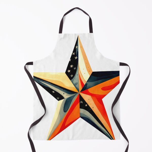 Item preview, Star Design Coral, navy, beige, cream, gold 3 designed and sold by Highlandkings.