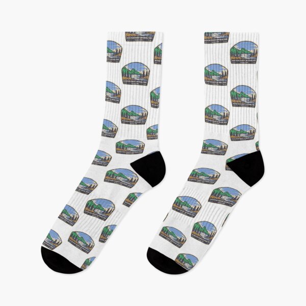 Item preview, Petrified Forest National Park Vintage Mountain Lake designed and sold by emon-idees.