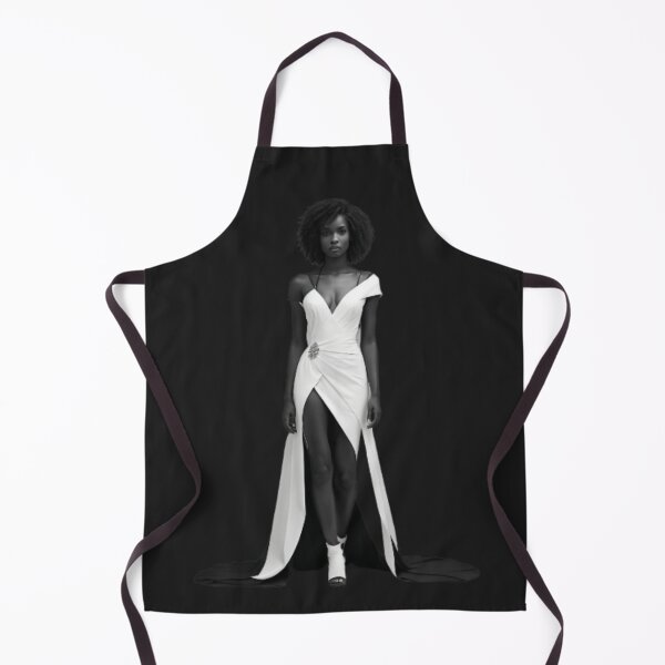 Item preview, Isolated siluette of a beautiful black girl in white dress  designed and sold by AlfredSSikula.