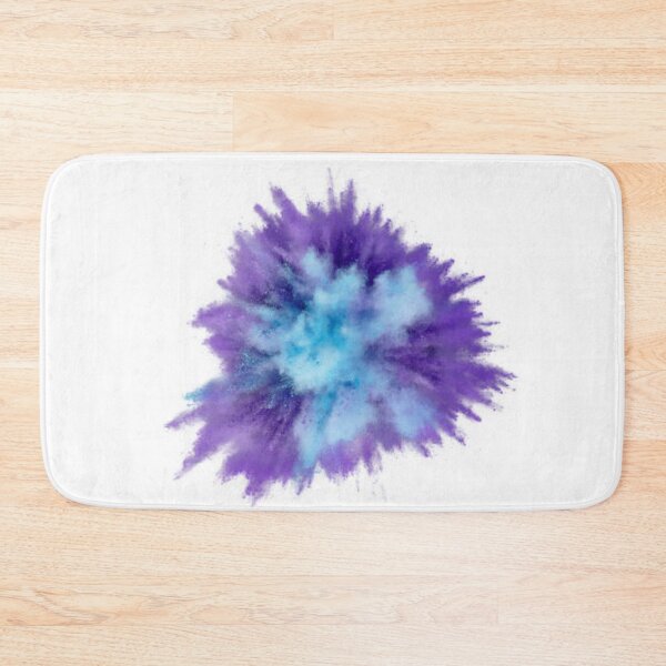 Item preview, Colored powder explosion on white background. Abstract closeup dust on backdrop. Colorful explode. designed and sold by MTShoppingLine.
