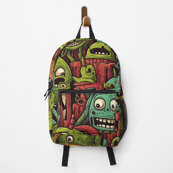 Item preview, (Non Pattern) Funny horror background photo featuring monster designed and sold by AlienSkinEyes.