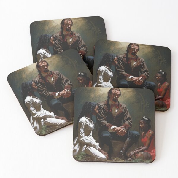 Item preview, David Livingstone and Two Black Women designed and sold by Demonik-Art.