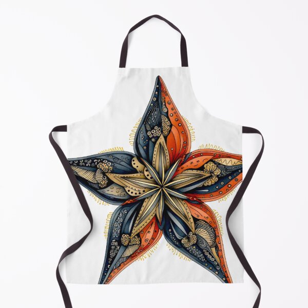 Item preview, Star Design Coral, navy, gray, silver, gold 2 designed and sold by Highlandkings.
