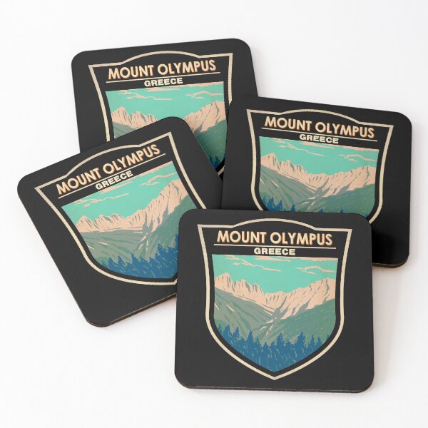 Aperçu de l'œuvre Insigne du Mont Olympe en Grèce créée et vendue par KrisSidDesigns.