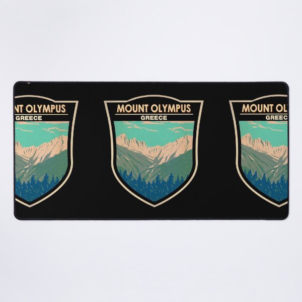Item preview, Mount Olympus Greece Badge designed and sold by KrisSidDesigns.