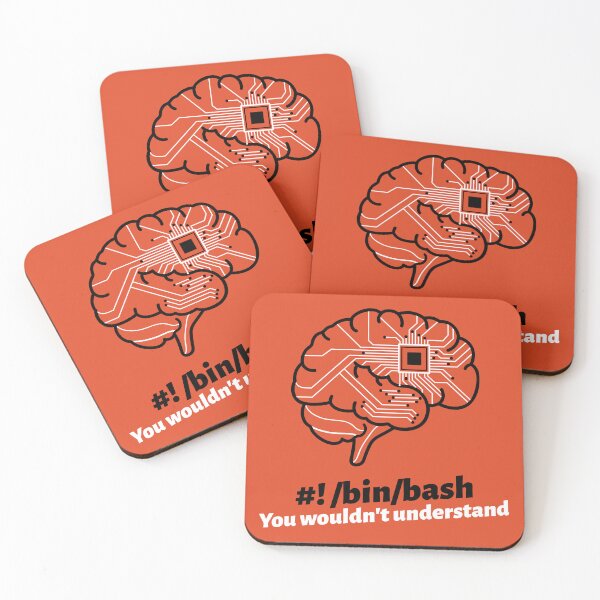 Item preview, #! /bin/bash` - You wouldn't understand coder programmer designed and sold by TropicalDesigna.