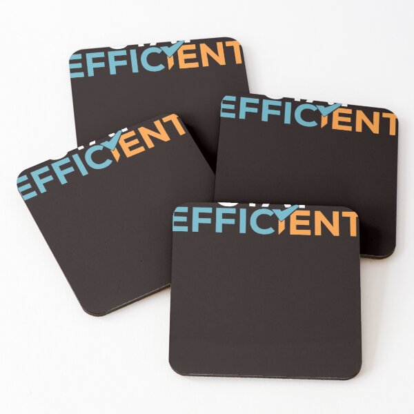 Item preview, FICSIT Stay Efficient Motto  designed and sold by ThomLeve.