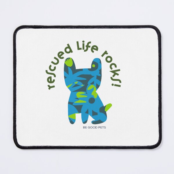 Item preview, Rescue Dog - Life Rocks! -D9 designed and sold by BeGoodPets.