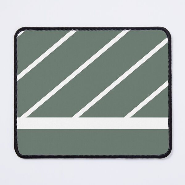 Item preview, White Minimal Modern Diagonal Stripe Pattern Sage Leaf 072-45-06 - 6786c 2024 Trending Shades designed and sold by ColorOfTheYears.
