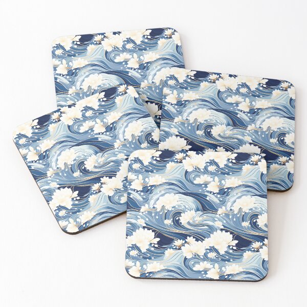 Item preview, Coastal Serenity: An Ellsworth & Rothko-Inspired Twilight Pattern - N 25 designed and sold by Moisky Patterns.