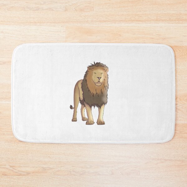 Item preview, lion illustration designed and sold by Dead-Poule.