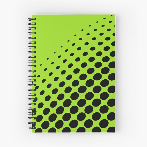 Item preview, Black and Neon Green Abstract Halftone Polka Dot Pattern Cyber Lime 99DC1B 2024 Trending Shades designed and sold by ColorOfTheYears.