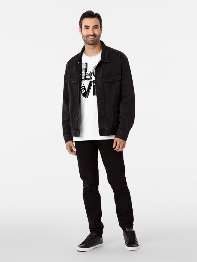 Alternate view of Love Photography Premium T-Shirt