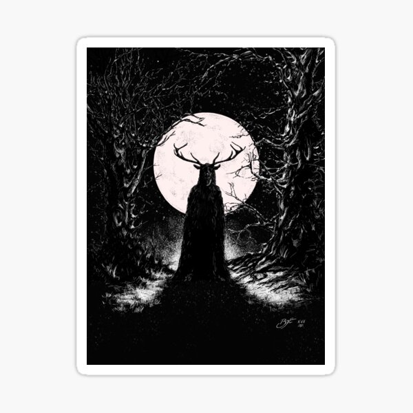 Herne The Hunter Sticker